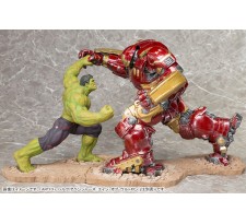 Avengers Age of Ultron ARTFX+ PVC Statue 1/10 Hulk fight with Hulkbuster Iron Man set
